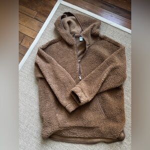 Old Navy Brown Sherpa Hoodie